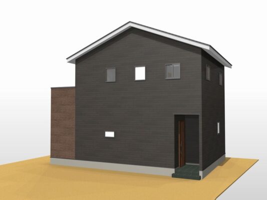向原建売外観