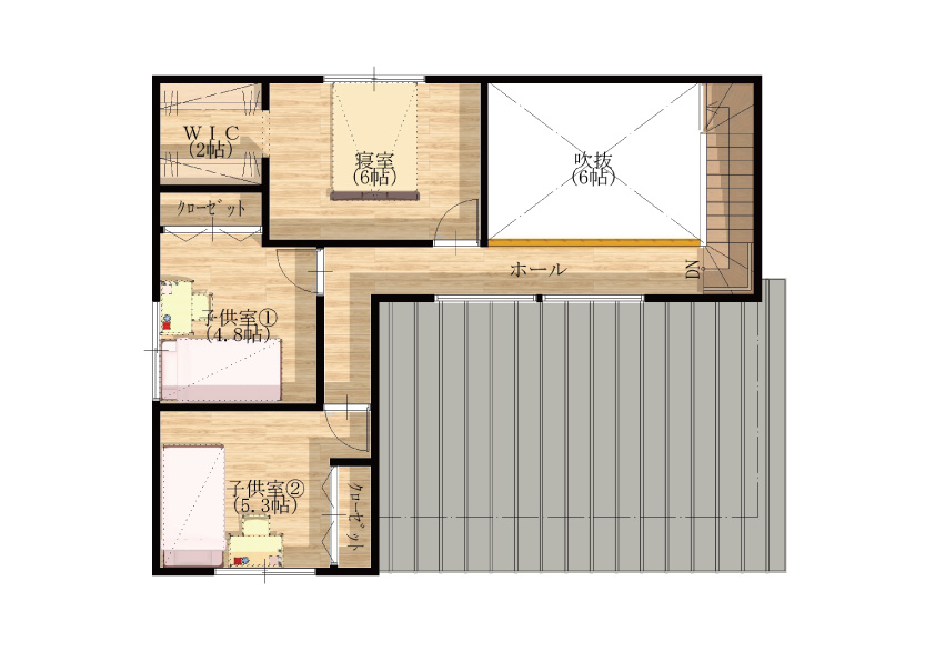 2階間取り図